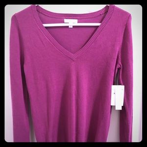 Nordstrom purple sweater NWT small